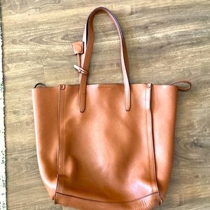 J.Crew leather tote